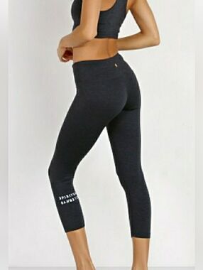 Spiritual Gangster Women's Black Yoga Leggings Size Small